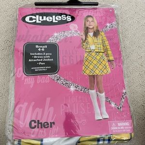 Kids Clueless Cher costume size 4-6